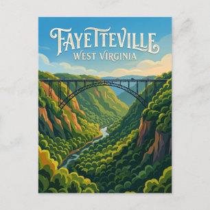 Carte Postale Pont de New River Gorge USA