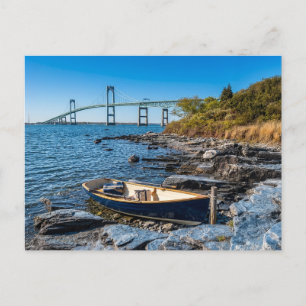 Carte Postale Pont de Newport RI baie de Narragansett Rhode Isla