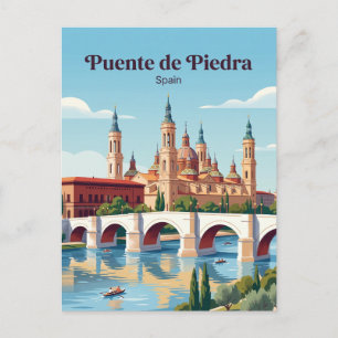 Carte Postale Pont de Pierre Espagne