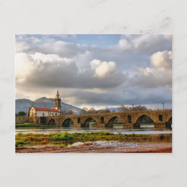 Carte Postale Pont de Ponte De Lima (Devant)