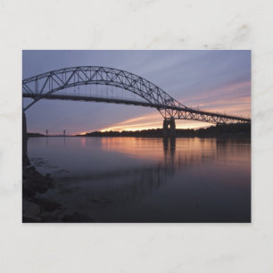 Carte Postale Pont de Sagamore sur le canal du cap Cod,