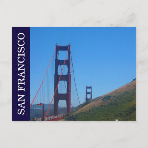 Carte Postale pont de san francisco