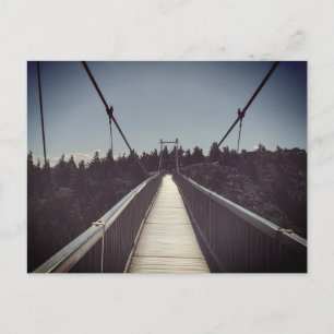 Carte Postale Pont de suspension du parc d'état du Mont-Grand-Pè