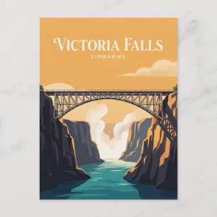Carte Postale Pont de Victoria Falls Zimbabwe
