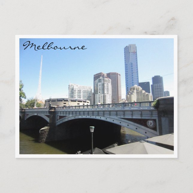 Carte Postale pont des princes de melbourne (Devant)