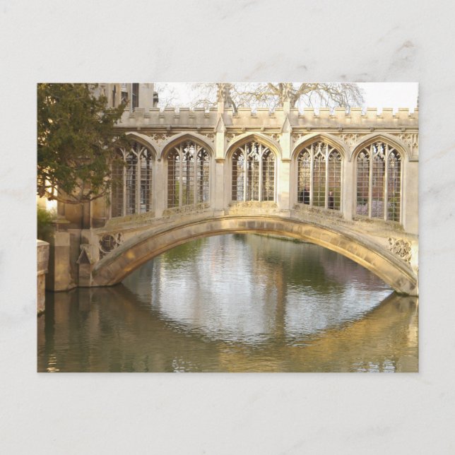 Carte Postale Pont des Soupirs, Cambridge, Angleterre (Devant)