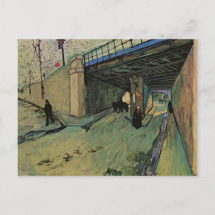 Carte Postale Pont du chemin de fer Avenue Montmajour Van Gogh A