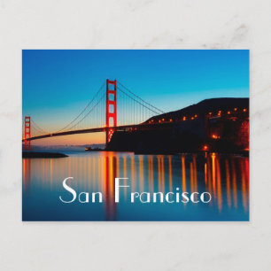 Carte Postale Pont du Golden Gate de San Francisco