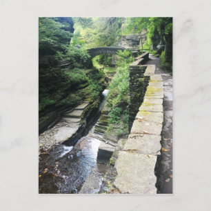 Carte Postale pont du parc national robert h. treman