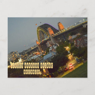 Carte Postale Pont du port de Sydney