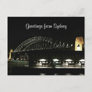 Carte Postale pont du port de sydney