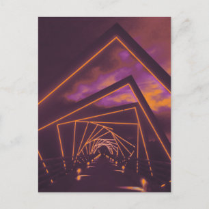 Carte Postale pont du sentier à haut-plateau