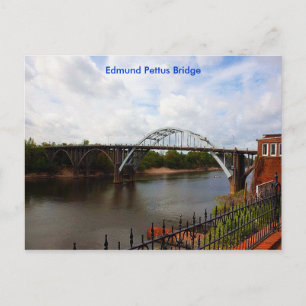 Carte Postale Pont Edmund Pettus à Selma, Alabama
