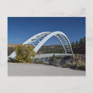 Carte Postale Pont emblématique au déversoir du lac Flaming Gorg