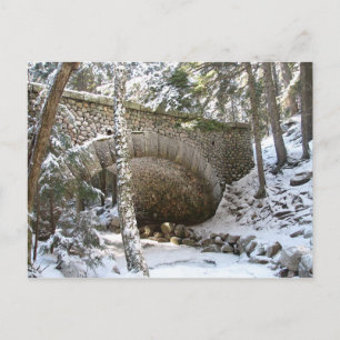 Carte Postale Pont en pierre, Parc national de l'Acadie, Maine