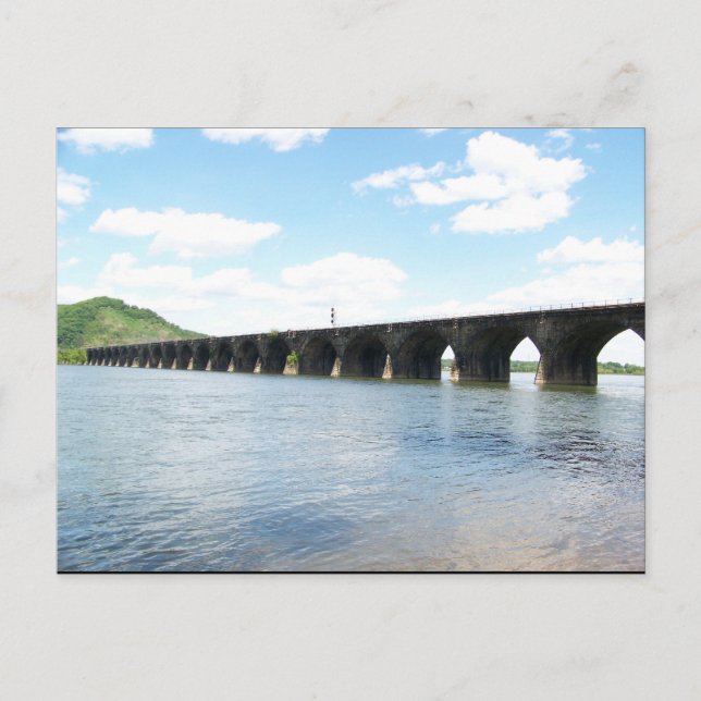 Carte Postale Pont ferroviaire Rockville Stone Masonry Arch (Devant)