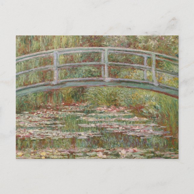 Carte Postale Pont français de Monet Giverney (Devant)