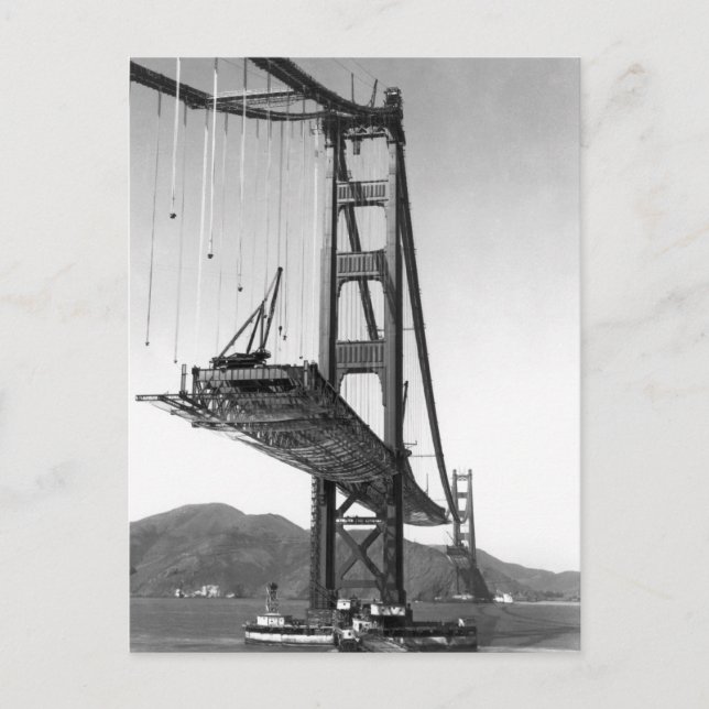 Carte Postale Pont Golden Gate I (Devant)
