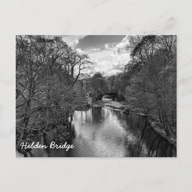 Carte Postale Pont Hebden (Devant)