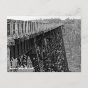 Carte Postale Pont Kinzua Skywalk
