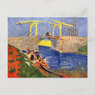 Carte Postale Pont Langlois à Arles par Vincent van Gogh