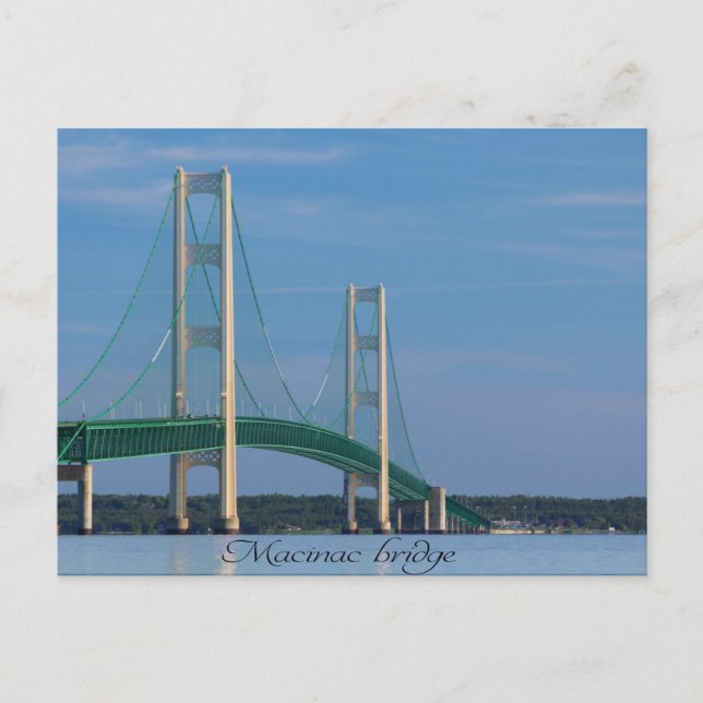 Carte postale/Pont Mackinac (Devant)