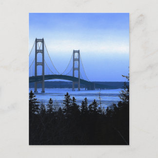 Carte Postale Pont Mackinac