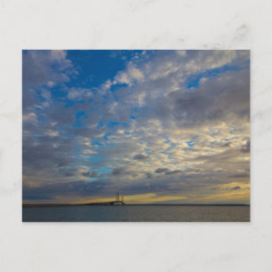 Carte Postale Pont Mackinac, Michigan