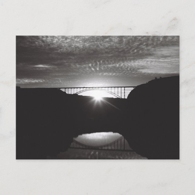 Carte Postale Pont Perrine sur le canyon de la rivière Snake (Devant)