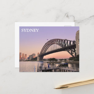 Carte Postale Pont portuaire de Sydney, Landmark Australie