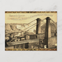 Pont suspendu et train vintage des chutes du Niaga