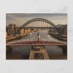 Carte Postale Pont tournant, Newcastle upon Tyne
