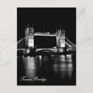 Carte Postale Pont Tower la nuit