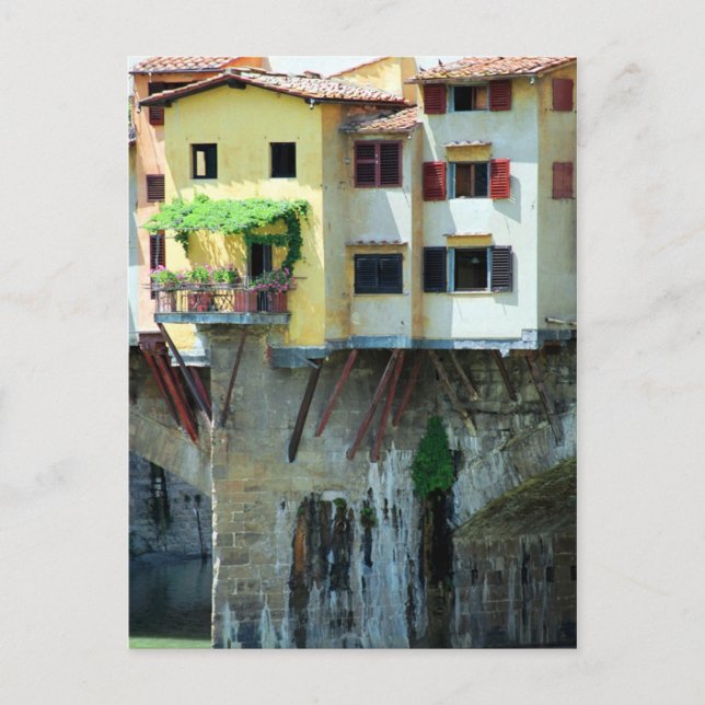 Carte Postale Ponte Vecchio (Devant)
