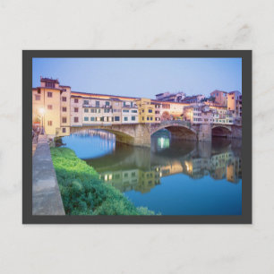Carte Postale Ponte Vecchio Florence Italie