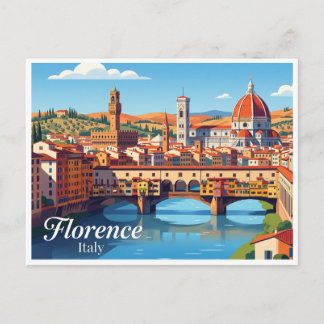 Carte Postale Ponte Vecchio Florence Italie