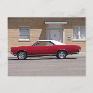 Carte Postale Pontiac GTO 1967