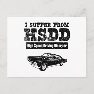 Carte Postale Pontiac GTO 1967