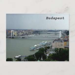 Carte Postale Ponts sur le Danube
