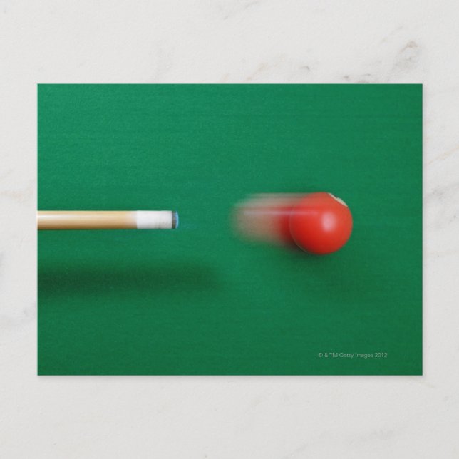 Carte Postale Pool Cue (Devant)
