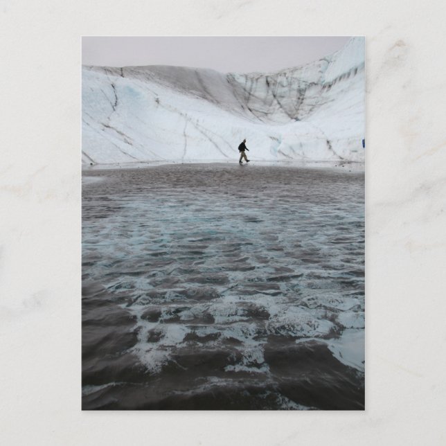 Carte Postale Pool glaciaire (Devant)