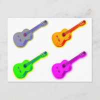 Pop Art classique Guitare espagnole