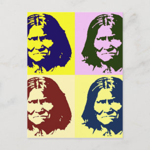 Carte Postale Pop Art Geronimo