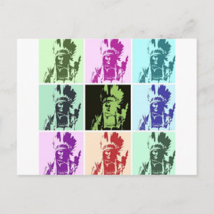 Carte Postale Pop Art Geronimo