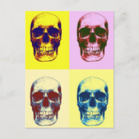 Pop Art Skull
