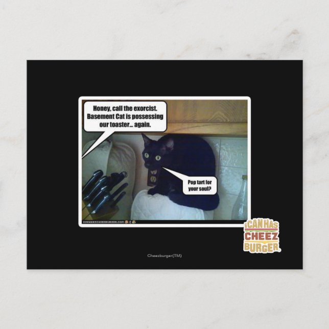 Carte Postale Pop tart pour ton âme ? (Devant)