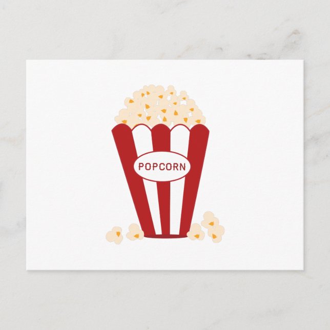 Carte Postale Popcorn (Devant)