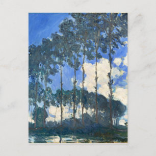 Carte Postale Poplaires sur les rives de l'Epte - Monet