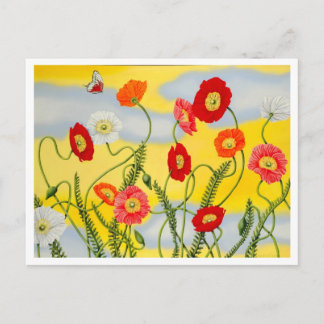 Carte postale Poppies