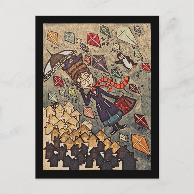 Carte Postale Poppin's Bye (Devant)